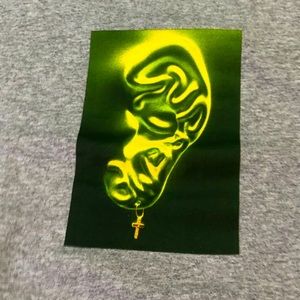 Supreme Phonic Ear Mens Size Small Grey T-Shirt